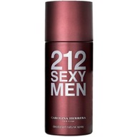 CAROLINA HERRERA 212 Sexy Men Deodorant pre mužov Pánska vôňa 150ml