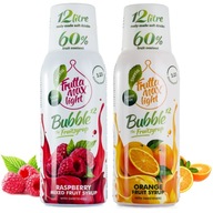 2x FruttaMax Malinový pomarančový svetlý sirup, 500 ml