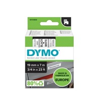 DYMO páska D1 19mm/7m čierna na bielej