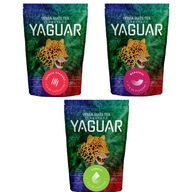 Yerba Mate Yaguar set rôzne druhy 3x500g