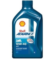 Syntetický motorový olej Shell Advance 1 l 10W-4