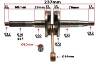 KĽÚKOVÝ HRIADEĽ KOLÍK 10MM