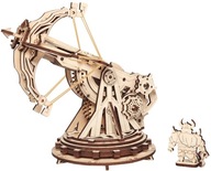 MODEL ŤAŽKÉHO DELOstrelectva BALLISTA DREVENÝ 3D PUZZZEL