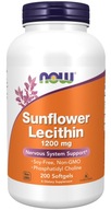 NOW Slnečnicový lecitín 1200 mg LECITHIN Non-GMO 200