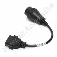 pre IVECO 38 Pin na 16 Pin OBD2 diagnostický konektor