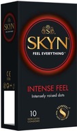 Nelatexové kondómy SKYN Intense Feel s cvočkami, 10 kusov