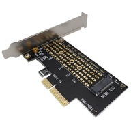 PCI-e x4 SSD adaptér Adaptér m.2 NVMe karty