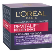 L'Oréal Paris Revitalift Filler nočný krém proti starnutiu 50 ml