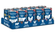 Butchers set mokrého krmiva pre psov, mix príchutí, 10 x 400 g