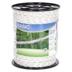 Lano BASIC, 200 m x 6 mm, biele, Kerbl