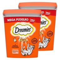 Dreamies s pochúťkou kura mačka 2x350g