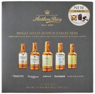 Čokolády Anthon Berg SINGLE MALTS s whisky 155g