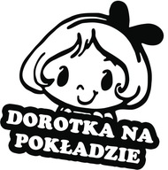 Nálepka DOROTHY V AUTE 18x15 farieb