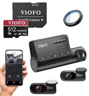 VIOFO A139 PRO 3CH-G 4K + 2x FHD GPS CPL + 512 GB