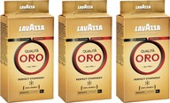 3x Lavazza Qualita Oro mletá káva 250g