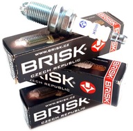 4x zapaľovacia sviečka BRISK EXTRA DR15TC 0,8 mm 1329