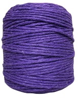 Bavlnená šnúra pre Macrame LAVENDER 200m 3mm