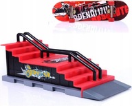 SKATEBOARD RAMP SET SKATE PARK MINI DOSKA