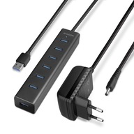 HUE-SA7BP Hub 7-portový USB 3.2 GEN 1 hliníkový,