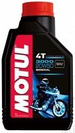 MOTUL 3000 MOTOROVÝ OLEJ 20W50 1L MINERÁLNY ORIGINÁL 4T