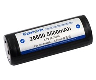 KP ICR26650-550PCM 5500mAh Li-ION Chránené 3,7V