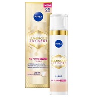 NIVEA Luminous630 CC krém proti zafarbeniu SPF30 01 Light 40ml