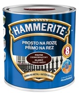 HAMMERITE FARBA NA HRDZU TMAVOHNEDÝ LESK 2,5L