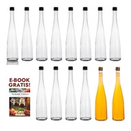 20x Fľaša BELVEDERE 500 ml na víno TINTURE + uzáver