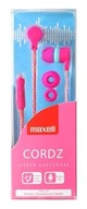 MAXELL Slúchadlá s mikrofónom CORDZ PINK 303782.00.CN