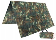 Camo MFH Tarp 3x3 Woodland survival kempingová plachta