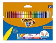 BIC PLASTIDECOR okrúhle pastelky (24 farieb)