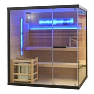 MAZUR SUCHÁ FÍNSKA SAUNA S HARVIA 8 KW TEPLO