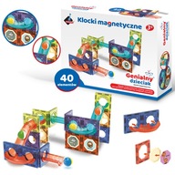 MAGNETICKÉ BLOKY GENIUS KID 40 PRVKOV. TRACK