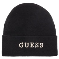 Dámska zimná čiapka Guess Hat AW9251WOL01 Čierna