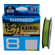 Výplet Shimano Kairiki 8 0,20mm/150m zelený