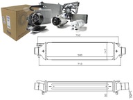 INTERCOOLER FIAT BRAVO II LANCIA DELTA III 1,8/1,9