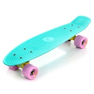 METEOR SKATEBOARD PLAST MINT/PASTEL PINK