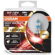 OSRAM H7 NOČNÉ LASEROVÉ ŽIAROVKY +200% +150M