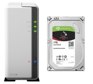 Súborový server Synology DS120j + 1xHDD Seagate 1TB