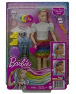 Barbie. Farebný leopardí účes