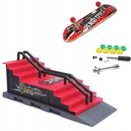 SKATEBOARD RAMP SET SKATE PARK MINI DOSKA