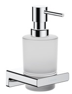 Nástenný ručný dávkovač mydla 200 ml chróm Hansgrohe 41745000