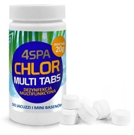 Chlór Multi Tablets Pool Jacuzzi Spa GAMX 20g1kg