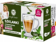 6 x Pohár 300 ml POHÁRE NA ČAJ COFFEE LATTE