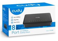 Cudy FS108D 8-portový Fast Ethernet Switch 100Mb/s