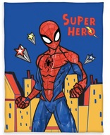 Deka na prehoz Spider SPIDERMAN pre deti veľká mäkká Marvel hero 130x170