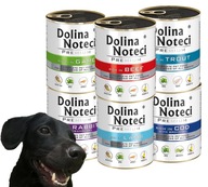 Dolina Noteci Premium MIX mokré krmivo pre psov 6 príchutí BEZ HYDINY 12x800g