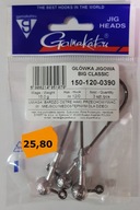 Gamakatsu Big Classic jigová hlavička 15g, háčik 12/0