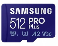 Micro SD pamäťová karta 512 GB Samsung PRO+ (2021)