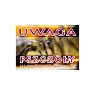 Výstražná tabuľa Warning Bees 42x29,5cm F205